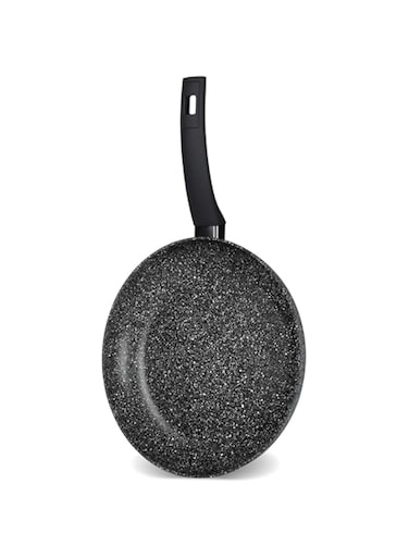 Rossetti Elementi Natura Made in Italy 20cm Granite Nonstick Frying Pan No-Mess No-Fuss Fry Pan Carefree Cookware Frying Pans Dishwasher Safe PFOA &amp; Lead Free Frypan