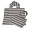 Kids Ocean Breeze Cover-Ups Poncho Beige White + Beach Bag