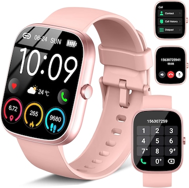 2026 HD 1.91" Smartwatch for Men Women(Answer/Make Call), 112+ Sports Modes Fitness Activity Tracker, Calories/Heart Rate/Sleep Monitor, IP68 Waterproof Step Counter