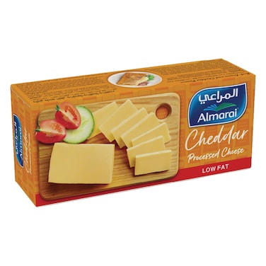 المراعي جبنه شيدار مطبوخة قليلة الدسم 454 غرام