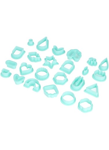 Fren Polymer Clay Cutters, Clay Tools Various Shapes Clay Cutters DIY Hand Made for Earrings Making