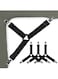4PCS Adjustable Bed Sheet Clips Cover Grippers Holder Mattress Duvet Blanket Fastener Straps Fixing Slip Resistant Belt