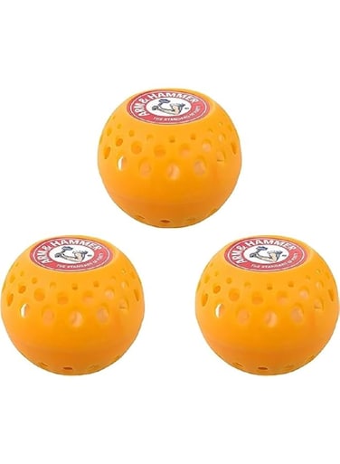 ARM &amp; Hammer 48127 Odor Busterz Balls, 3 Pack, Orange