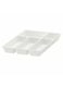 tray white 32x50 cm