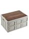 Creative Folding Plastic Storage Box, Outdoor Camping Storage Box, Sundries Storage Box, Car Trunk, Suitable for Home, Travel, Car