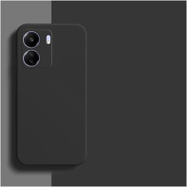 Case for Xiaomi Redmi 13C,Camera Protection with Liquid Gel Rubber Bumper Case with Soft Microfiber Lining Cushion Slim Hard Shell Shockproof Protective Cover for Redmi 13C (Black)
