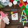 100 Piece Wooden Popsicle Sticks for Crafts, Craft Sticks, Jumbo Popsicle Sticks for Home Art Projects, DIY Classroom Crafts, Plant Labels (Birch Wood, Rainbow)
