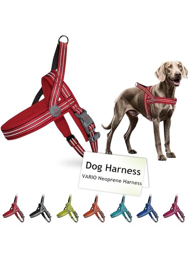 Doco DCV201L Vario Neoprene Harness, Large, Red