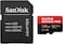 SanDisk Micro SD Extreme Pro Memory Card Bundle Works With DJI Osmo Action Camera (GN6MA) Class 10, UHS-1, U3, 4K, Plus (1) Everything But Stromboli (TM) SD, MicroSD Card Reader