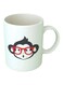Print Monkey Printed Coffee Mug White/Black/Red
