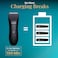 MENHOOD Men's Waterproof Cordless Grooming Trimmer For Men, Suitable For Beard, Body Private Part Shaving, Head And Pubic Hair, 90Min (Black