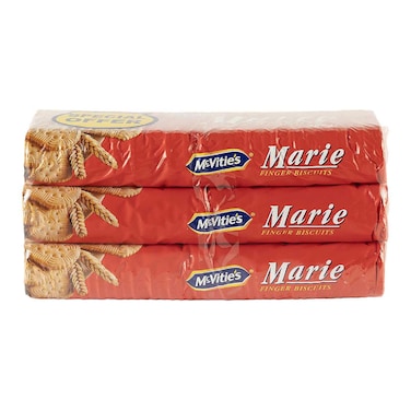 McVitie's Marie Finger Biscuits, 200g Pack of 3