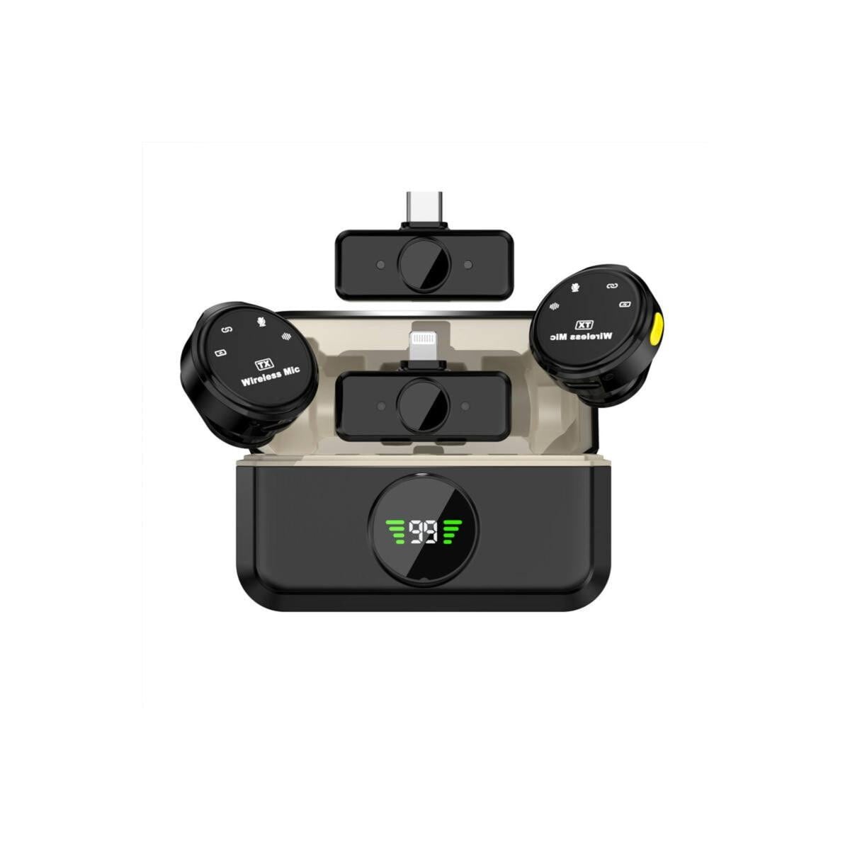 تراديو Tradeo Wireless Dual Microphone System wireless