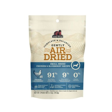 RedBarn Air Chicken &amp; Blueberry Small Breed 2.05oz 70g