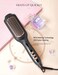 LANDOT Hair Straightener Brush for Thick &amp; Frizzy Hair, 30s Fast Heat-Up, 12 Temp Settings (120-230&deg;C), Negative Ion &amp; Ceramic Bristles, Anti-Scalp Burn Technology, for Salon-Smooth Hair at Home