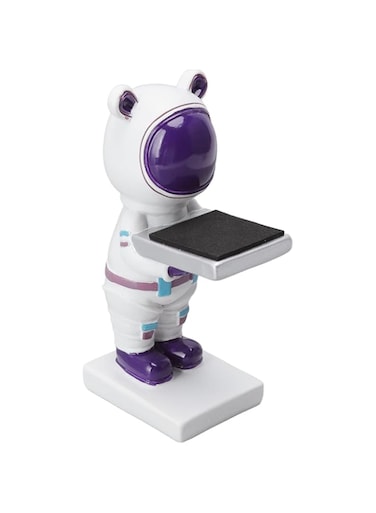 DNEI Watch Stand, Three Dimensional Watch Storage Stand Simulation for Home (White Bear)