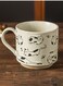 Mug, Coarse Pottery Cat Style, For Coffee Tea Cold Drinks, Microwave &amp; Dishwasher Safe, 310Ml