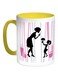 Mother's Day Gift Printed Coffee Mug White/Pink/Black