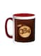 Coffee Printed Coffee Mug Red/White 11ounce