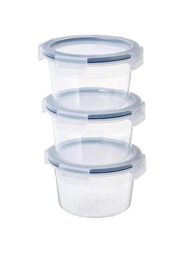 IKEA 365+ Food Container With Lid 750 ml( Set of 3 PC )