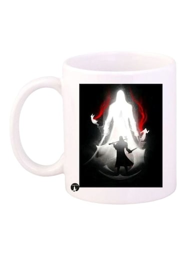 Assassin's Creed Printed Mug White/Black/Red