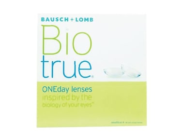 Bausch &amp; Lomb Biotrue One-day Lenses-90 Pack CL Power (-5.25) Prescription Lens