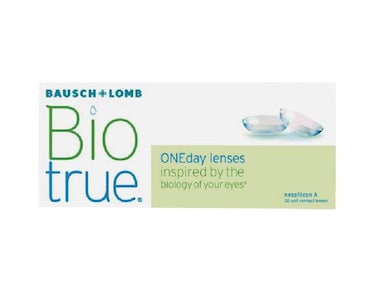 Bausch &amp; Lomb Biotrue One-day Lenses-30 Pack CL Power (-3.25) Prescription Lens