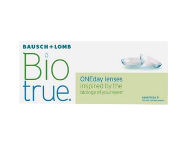 Bausch &amp; Lomb Biotrue One-day Lenses-30 Pack CL Power (-4.25) Prescription Lens