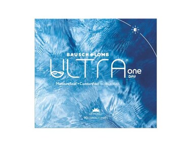 Bausch &amp; Lomb Ultra One-day Lenses-90 Pack CL Power (-8.00) Prescription Lens