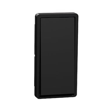 Schneider Electric Square D X Series Wall Switch, Rocker Plate Only, Matte Black