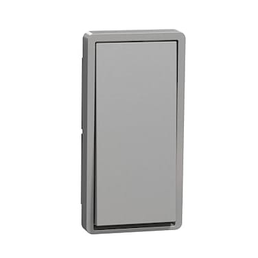 Schneider Electric Square D X Series Wall Switch, Rocker Plate Only, Matte Gray