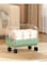 Floor-Standing Kitchen Storage Rack with Removable Vegetable Basket