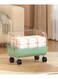 Floor-Standing Kitchen Storage Rack with Removable Vegetable Basket