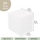 CRAFT MAGIC 24pcs Craft Foam Block   3x3x3 inch   Rectangle Polystyrene Foam   Thermocol   Styrofoam   for Art Sculpting   Flower Arrangements   Modeling   DIY Arts and Crafts   School office home