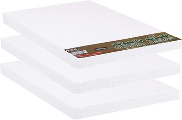 CRAFT MAGIC 3pcs Craft Foam Block   2cm thick   A3   42x29.7cm   Rectangle Polystyrene Foam   Thermocol   Styrofoam   Modeling   DIY Arts and Crafts   School office home
