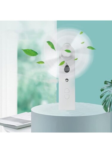 Tazweeq Mini Handheld Fan, USB Misting Fan Rechargeable Portable Pocket Desk Fans for Office,Home,School,Camping,Outdoor,Travel