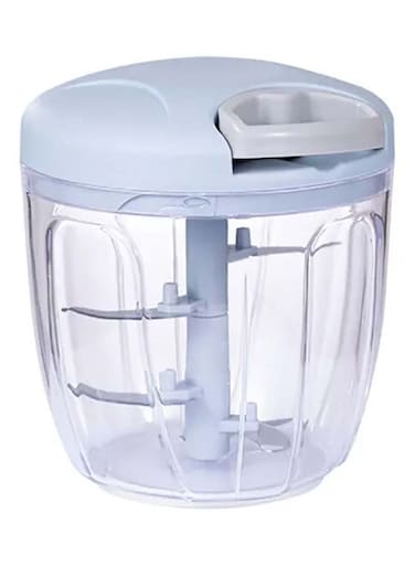 Multifunctional Hand Held Vegetable Cutter Clear 11.5x12cm