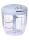 Multifunctional Hand Held Vegetable Cutter Clear 11.5x12cm