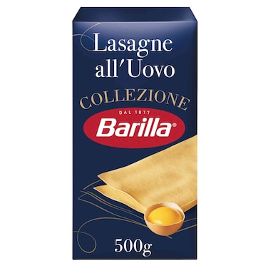Barilla Premium Egg Lasagne Sheets, 500g