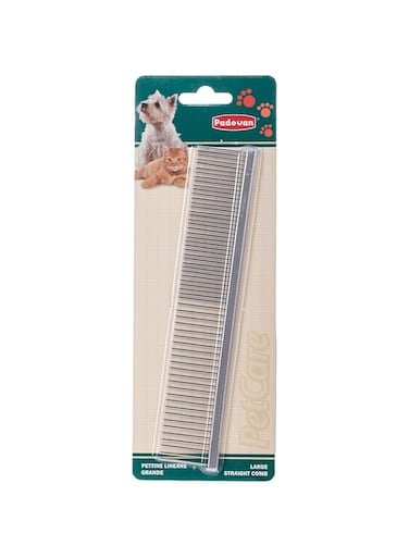 Padovan Straight Comb Small For Pets' Coat Grooming.