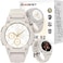 KOSPET Tank S2 Smart Watch for Men Women GPS, 5ATM Waterproof white