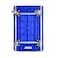 Makute 200kg Foldable Platform Hand Truck, Heavy Duty Blue Trolley with Non-Slip Surface and Silent Wheels, Portable Push Cart for Warehouse and Home - MKFPHT10200
