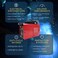 Bonai MMA 315 Mini Inverter Welding Machine 220V 120A Stick Welder, Portable Arc Welding with Digital Display, High Arc Stability, Forced Fan Cooling and IP21 Protection for Home DIY