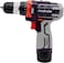 Makute P2-DC01-2B 12V Cordless Drill &amp; Screwdriver Set, 23Nm Torque, 450&ndash;1450RPM, 8-10mm Chuck, 6.3mm Hex Driver, 60min Fast Charge