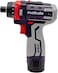 Makute P2-DC01-2B 12V Cordless Drill &amp; Screwdriver Set, 23Nm Torque, 450&ndash;1450RPM, 8-10mm Chuck, 6.3mm Hex Driver, 60min Fast Charge