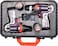 Makute P2-DC01-2B 12V Cordless Drill &amp; Screwdriver Set, 23Nm Torque, 450&ndash;1450RPM, 8-10mm Chuck, 6.3mm Hex Driver, 60min Fast Charge