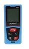 Bonai 40M Laser Distance Measure Meter with 1 Bubble Level, Min/In/Ft Unit Switching, LCD Backlit Display, Pythagorean Mode, Area and Volume