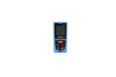 Bonai 60M Laser Distance Measure Meter with 1 Bubble Level, Min/In/Ft Unit Switching, LCD Backlit Display, Pythagorean Mode, Area and Volume