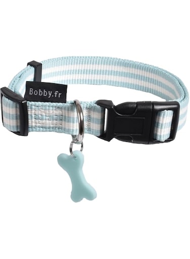 Bobby Collar Stripe Lagoon Medium