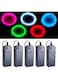 MaxLax EL Wire Portable Set, 9ft Cuttable Battery Pack Neon Glowing Electroluminescent Wire Light kit(Green, Blue, Red, White, Pink) for Halloween Decorations DIY